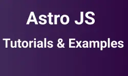 Astro - Tutorials